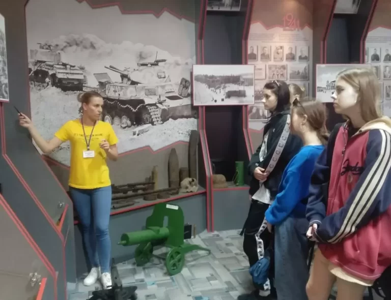Посещение музея в ГУО «Средняя школа № 11 г. Могилёва»
