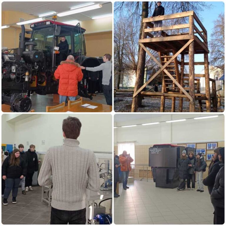 Посещение Могилевского Государственного ордена Трудового Красного Знамени агролесотехнического колледжа имени К. П. Орловского в Буйничах