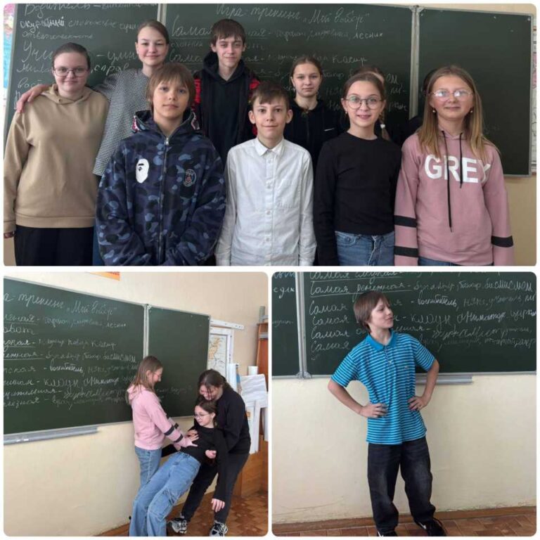 Игра-тренинг «Мой выбор»