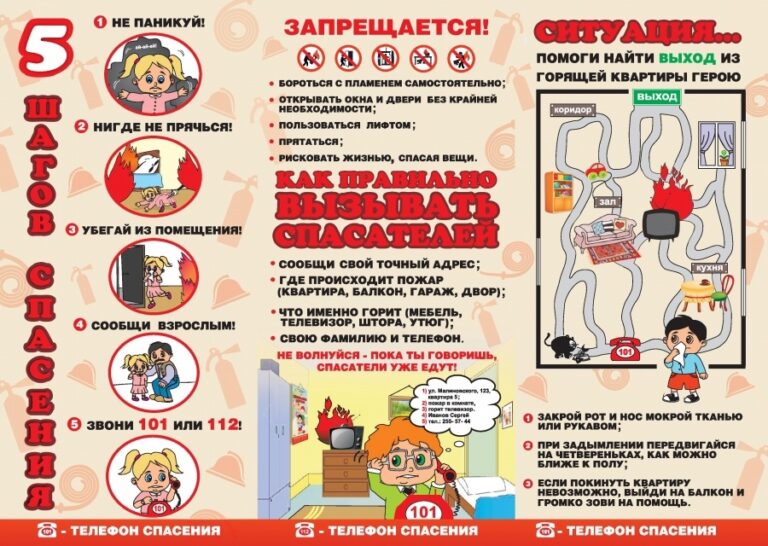5 шагов спасения