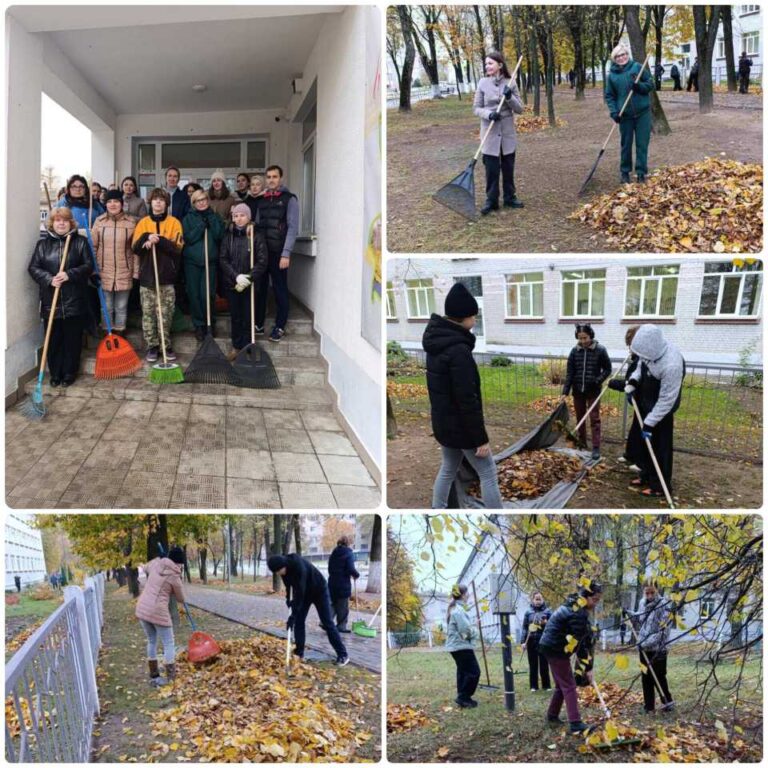 Участие в субботнике