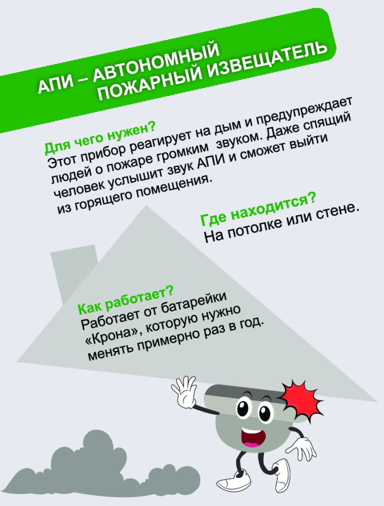 Автономный пожарный извещатель