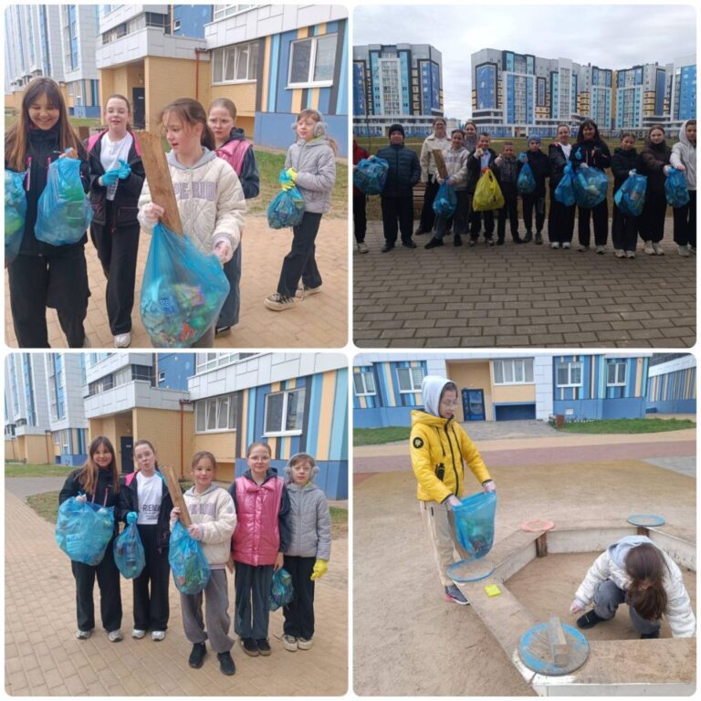 Экологическая акция «Чистый двор»