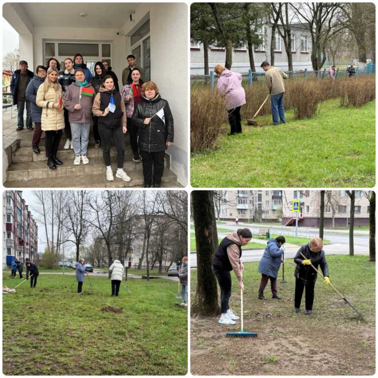 Участие в республиканском субботнике