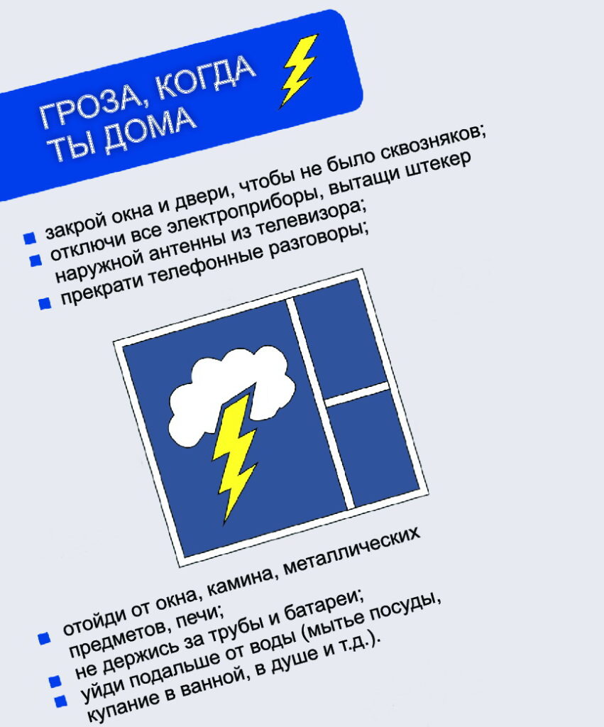 Гроза, когда ты дома